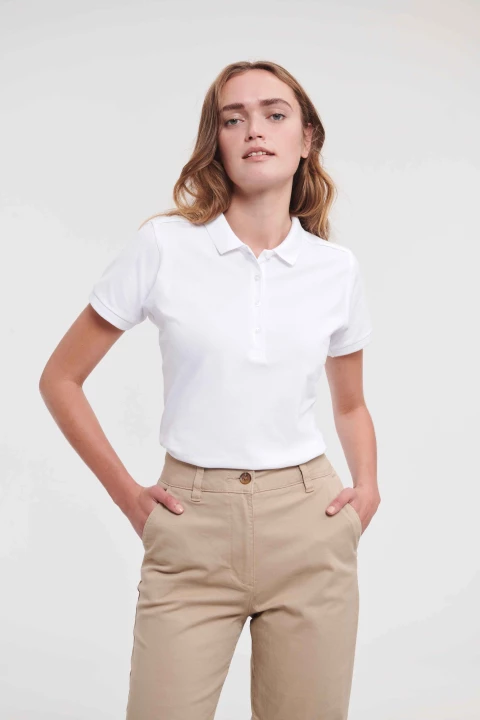 Koszulka damska Polo Stretch Russell