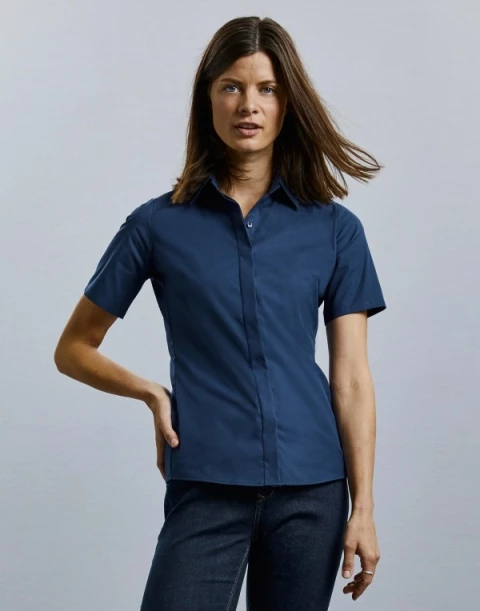 Damska koszula z krótkim rękawem Ultimate Stretch Russell