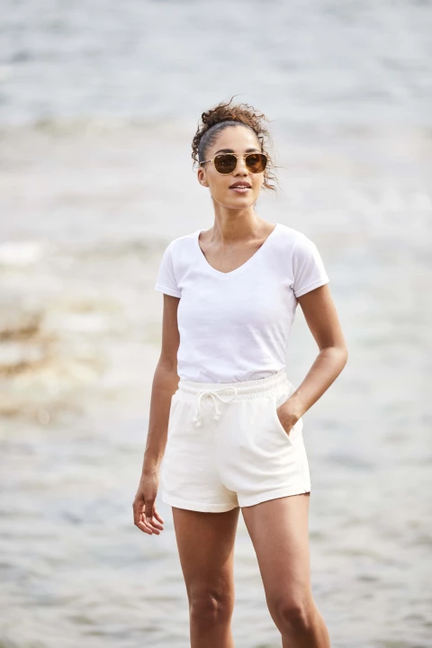 Koszulka damska Iconic V-Neck Fruit of The Loom