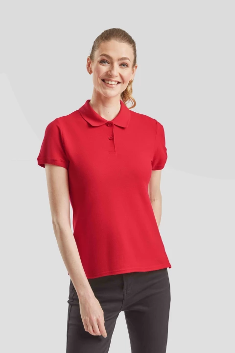 Koszulka damska Premium Polo Fruit of the Loom