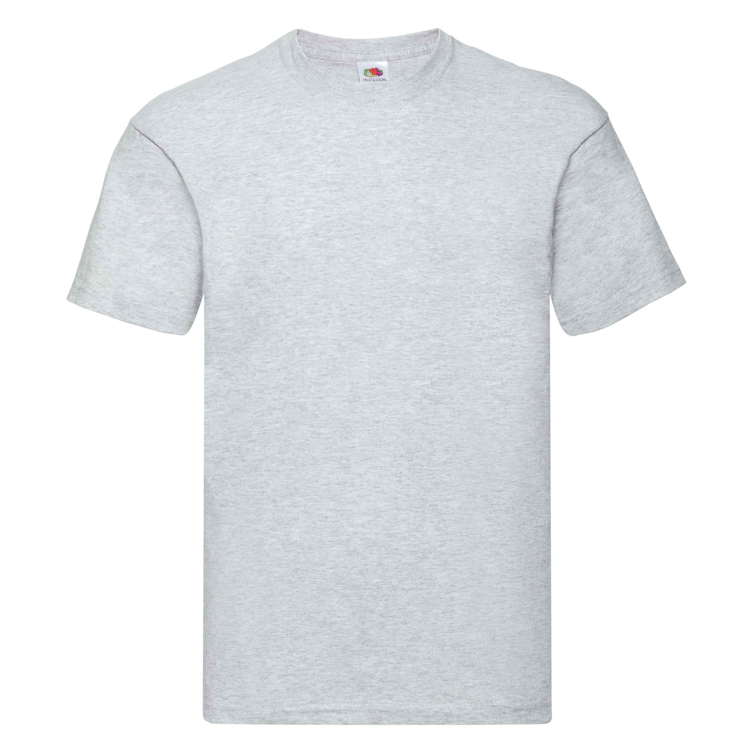 Koszulka męska Original Fruit of the Loom Heather Grey