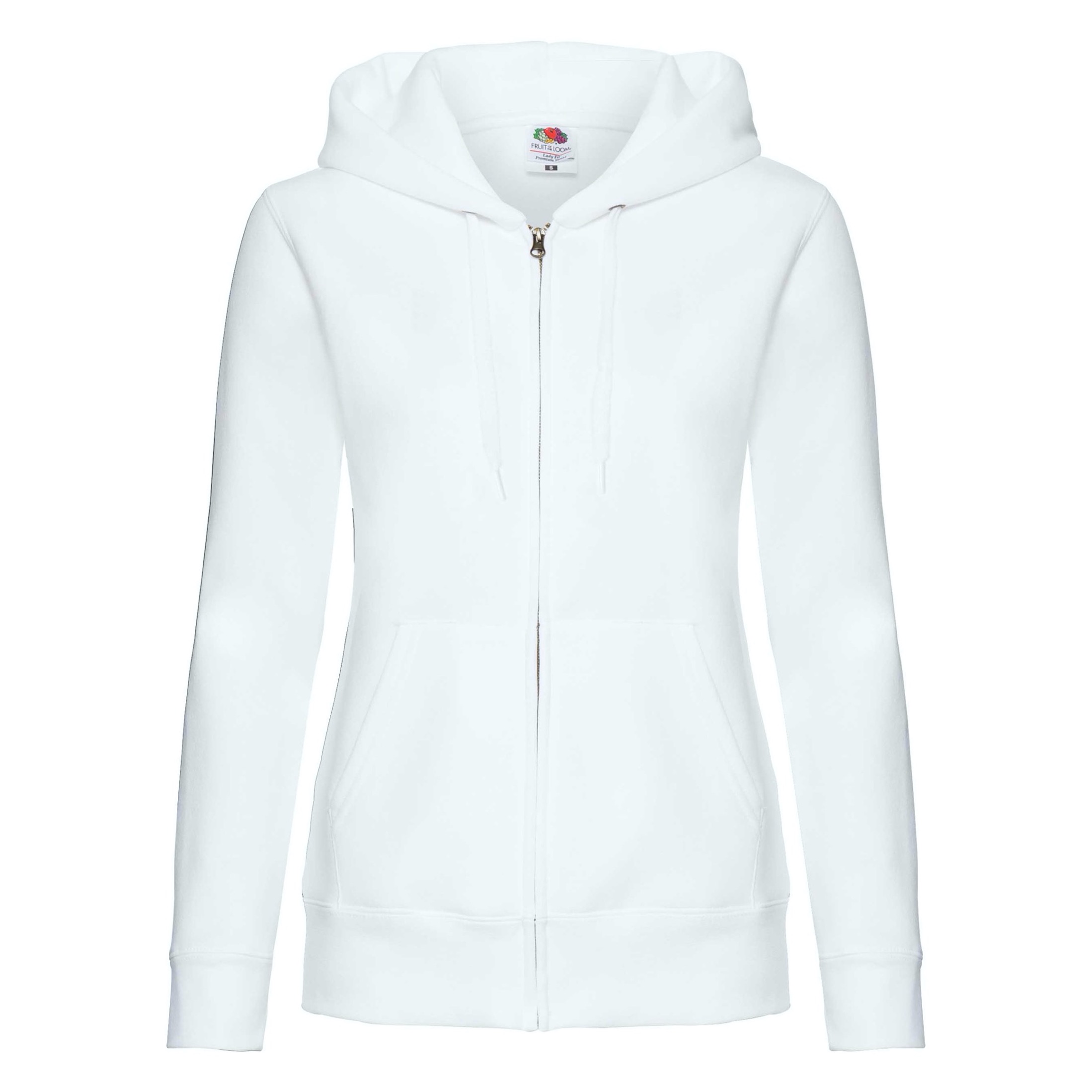 Bluza damska z kapturem Premium Thru Hood Sweat Jacket Fruit Of The loom