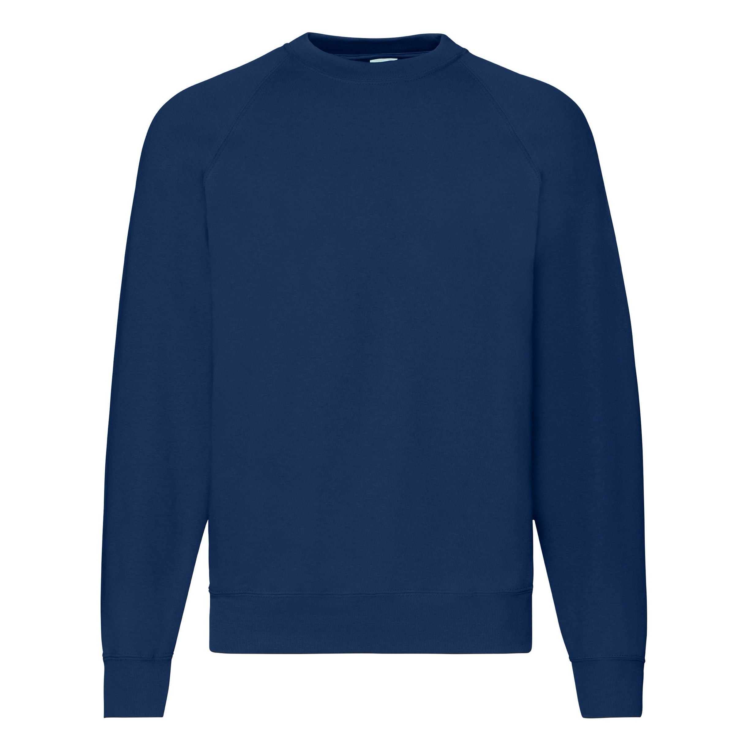 Bluza męska Raglan Sweat Fruit of the Loom - Granatowy