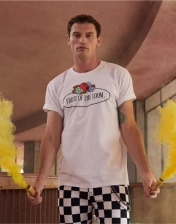 Koszulka męska Vintage z dużym logo Fruit of the Loom - Fruties.pl