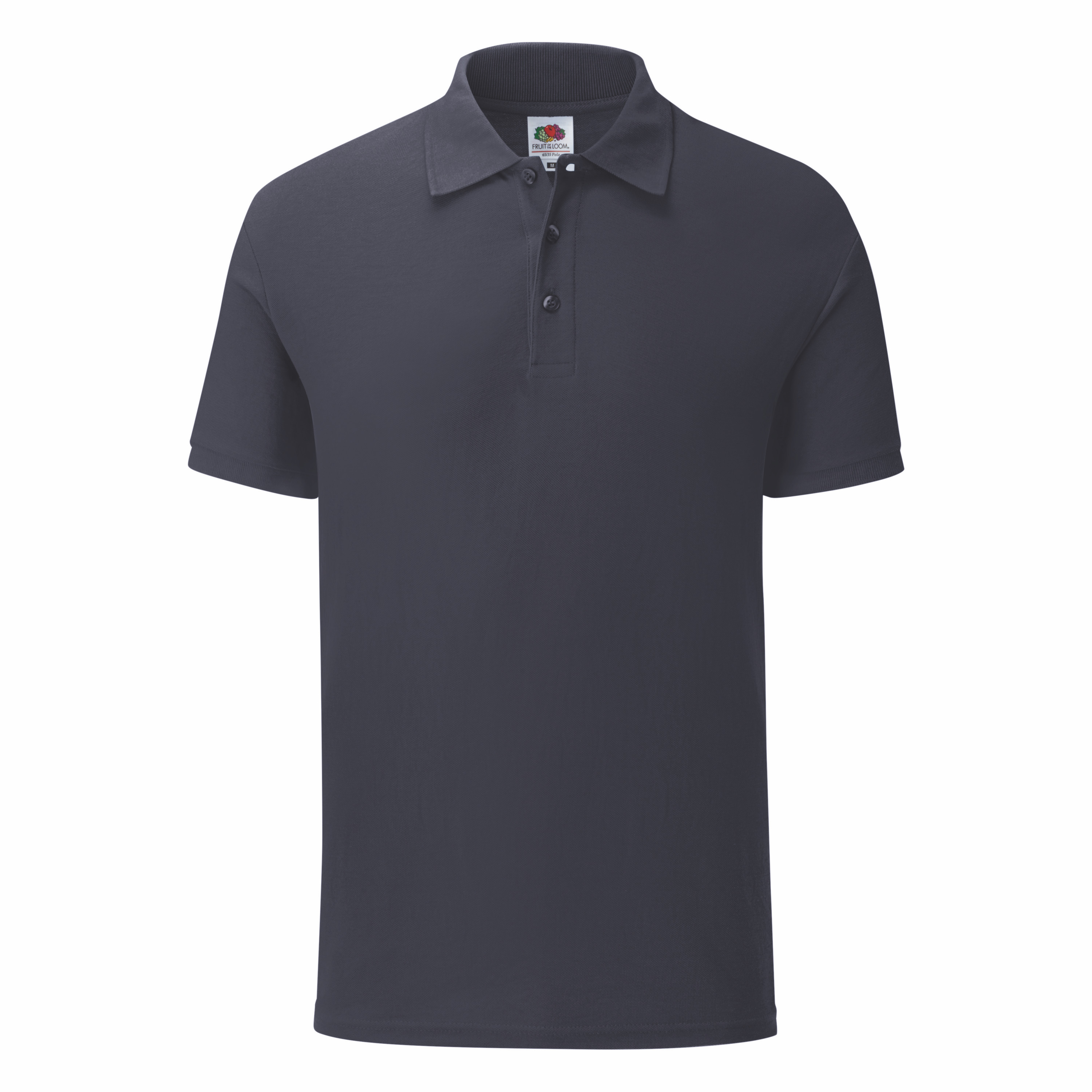 Koszulka męska Tailored Fit Polo 65/35 Fruit of the Loom Ciemnogranatowy